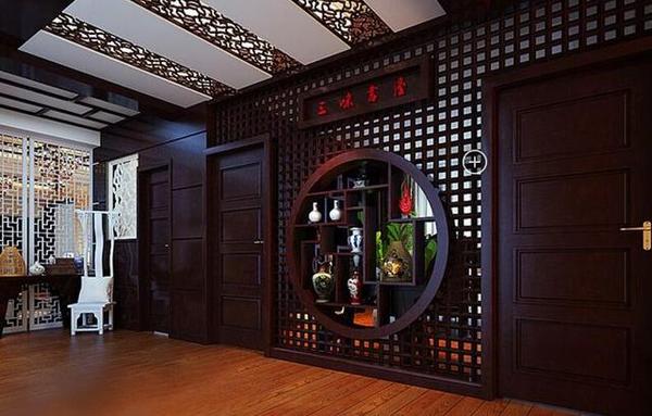 中式辦公室裝修 厚重、典雅 讓公司大佬們欣喜不已